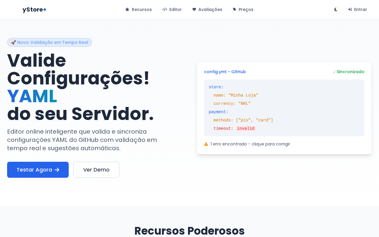 screenshot — ystore-plus